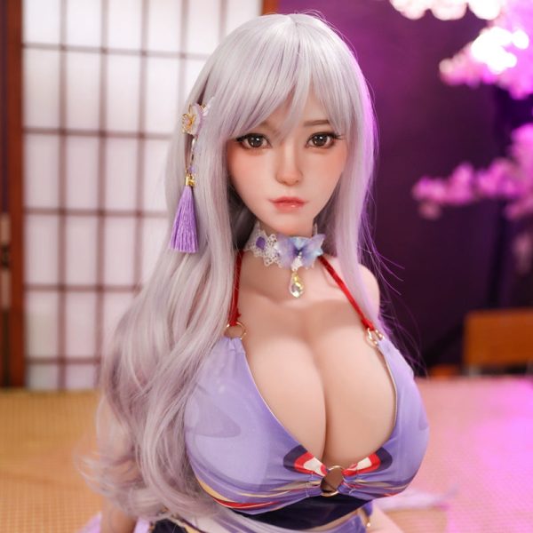 White Hair Sexy Cute Asain Adult Doll Sex Doll 33