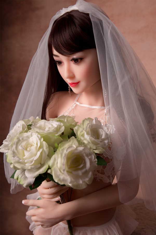 Golden Long Hair Sexy Cute Asain Adult Doll Sex Doll Sexy Lingerie 34 140 - 图片 2