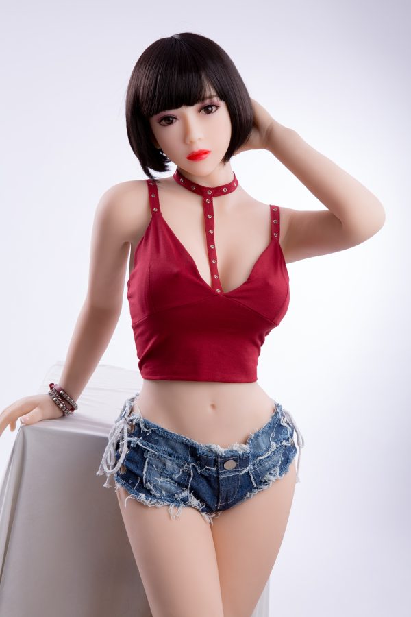 Black Short Hair Sexy Cute Asian Adult Doll Sex Doll Sexy Dresses 45 156 - 图片 5