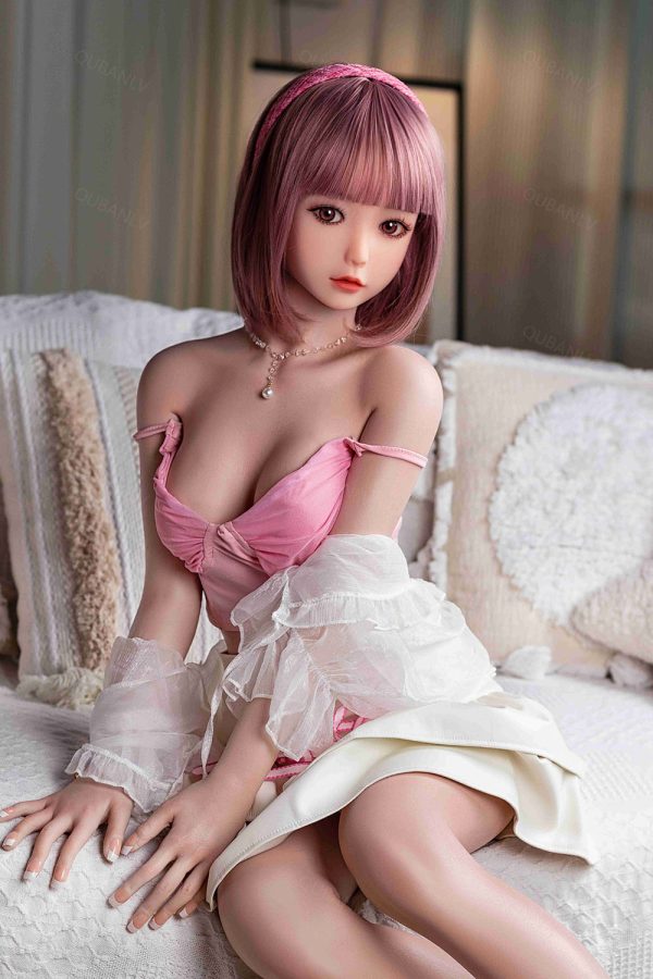 Pink Hair Cute goddess Red Bra Wear Fariy Girl C Cup Cute Baby Face Asian Model Adult Sex Doll 49 - 图片 3